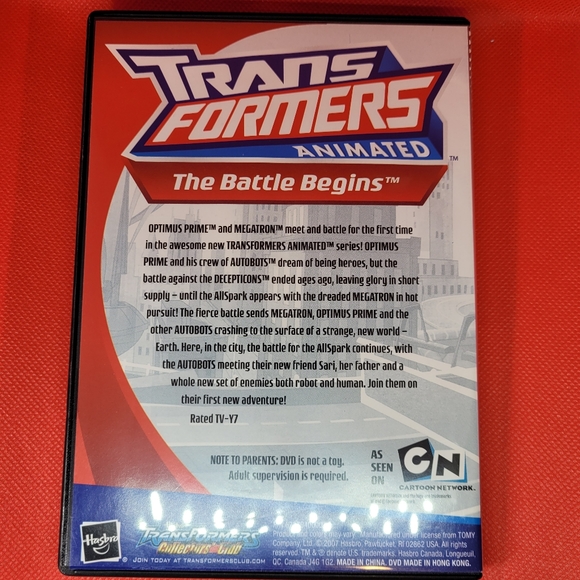 Transformers Animated DVD - Picture 2 of 4
